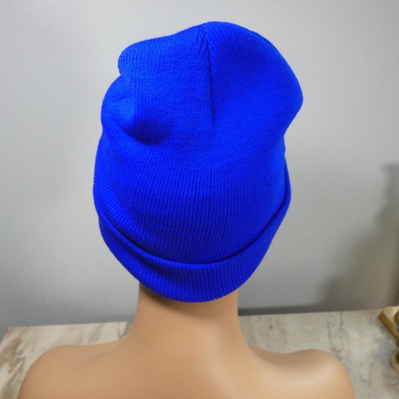 Carhartt Knit Cap Beanie Hat Blue - Picture 3 of 4
